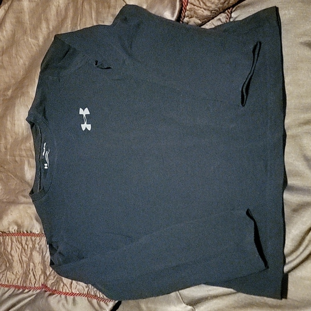 Boys Long Sleeve Under Armour Heatgear Tee